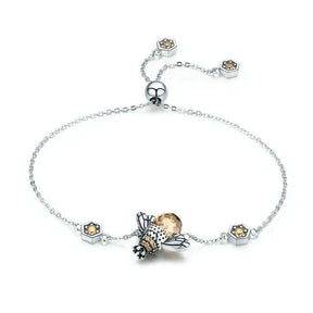 Bee Bracelet in 925 Silver