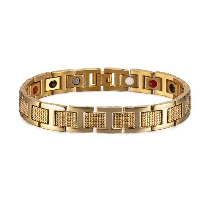 Pulseira magnética em aço