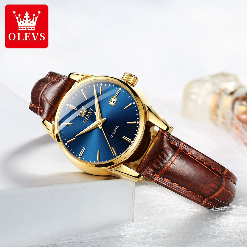 OLEVS Relógio Feminino Original Clássico Quartzo 6898 - Elegância e Versatilidade