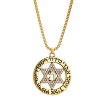 Cadena con colgante - Estrella de David