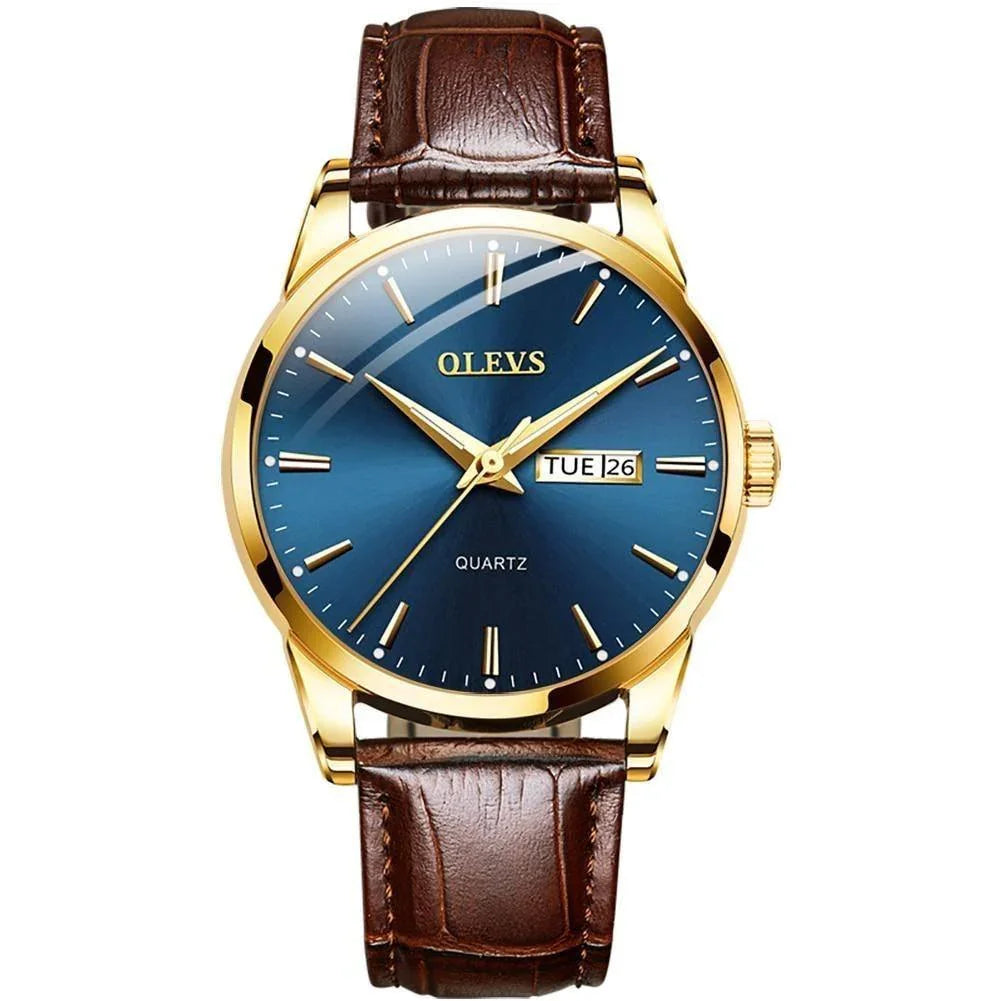 Relógio Casual Masculino OLEVS - Casual – Versátil, leve e muito estiloso