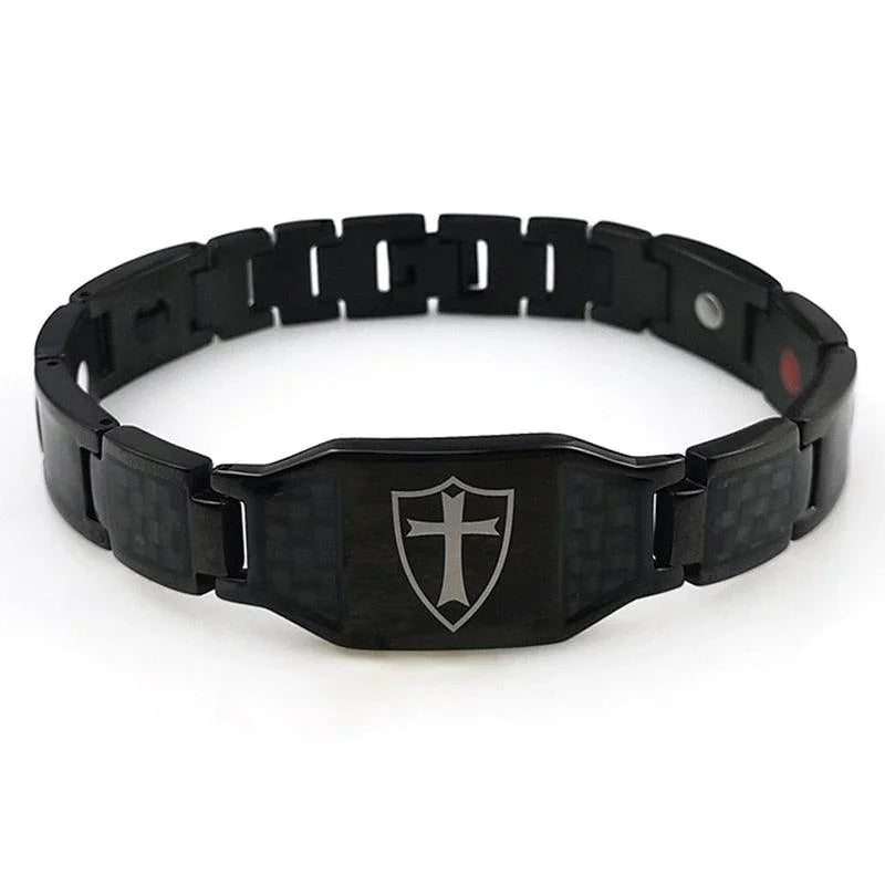 Pulseira magnética em aço - stilo