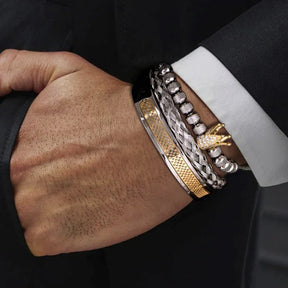 Pulsera Imperio Romano - 3 piezas