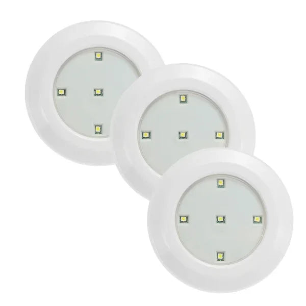 Kit 3 Smart LED Lights with Remote Control