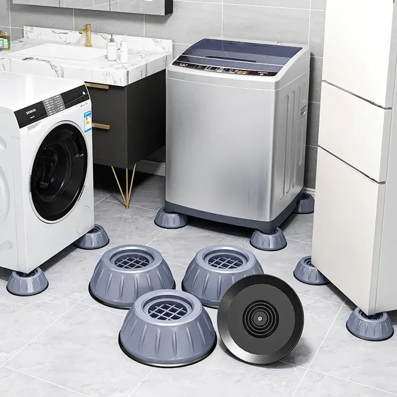 Kit with 4 Anti-Vibration Feet for Washing Machine