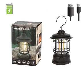 Lamparina Portátil Elétrica com Iluminação 360°