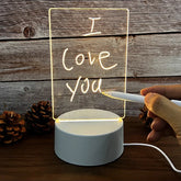 Creative Message Board Light