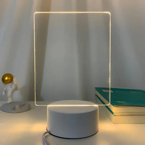 Creative Message Board Light