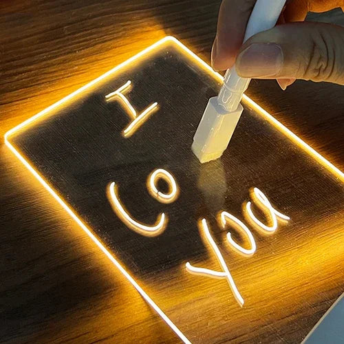 Creative Message Board Light