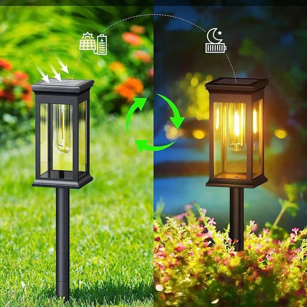 Lámpara LED solar impermeable para jardín - SolarShine