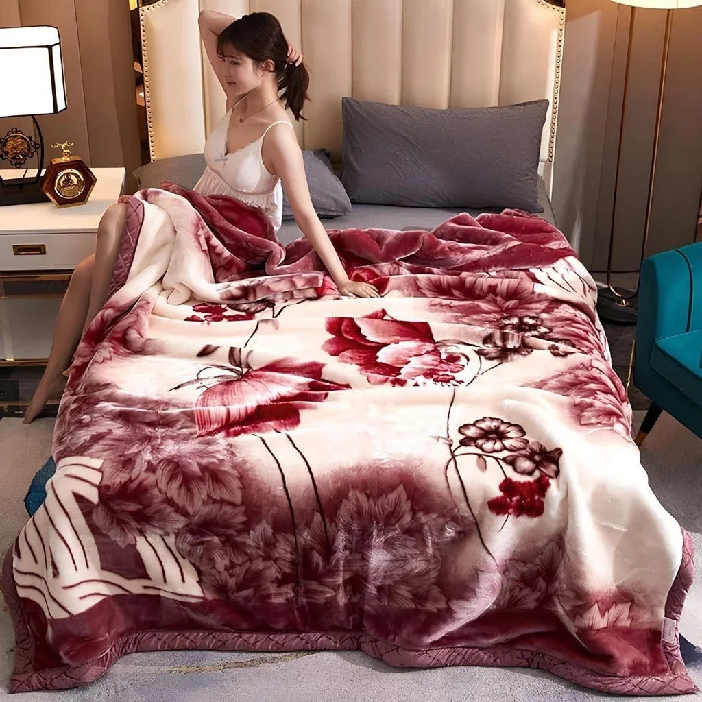 Soft Microfiber Winter Double Blanket