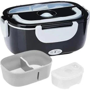 Portable Stainless Steel Electric Thermal Lunch Box Bivolt + Thermal Bag