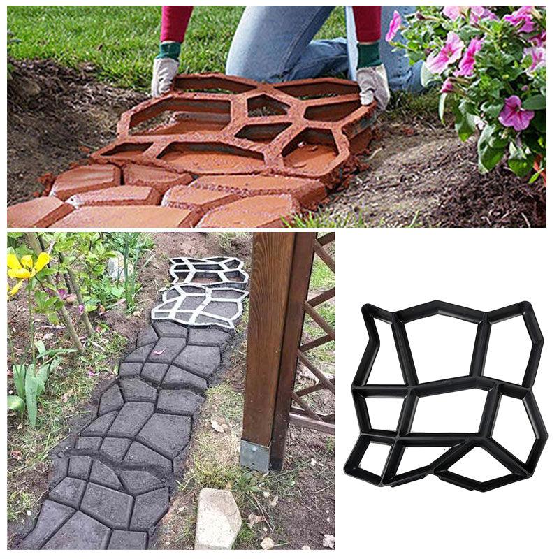 Molde con forma de suelo para decoración de jardín