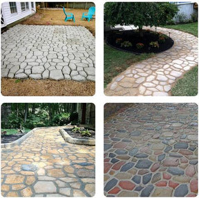 Molde con forma de suelo para decoración de jardín