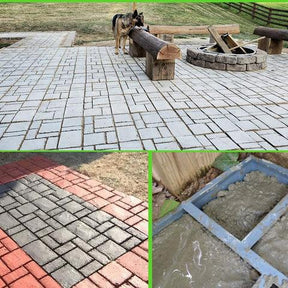 Molde con forma de suelo para decoración de jardín
