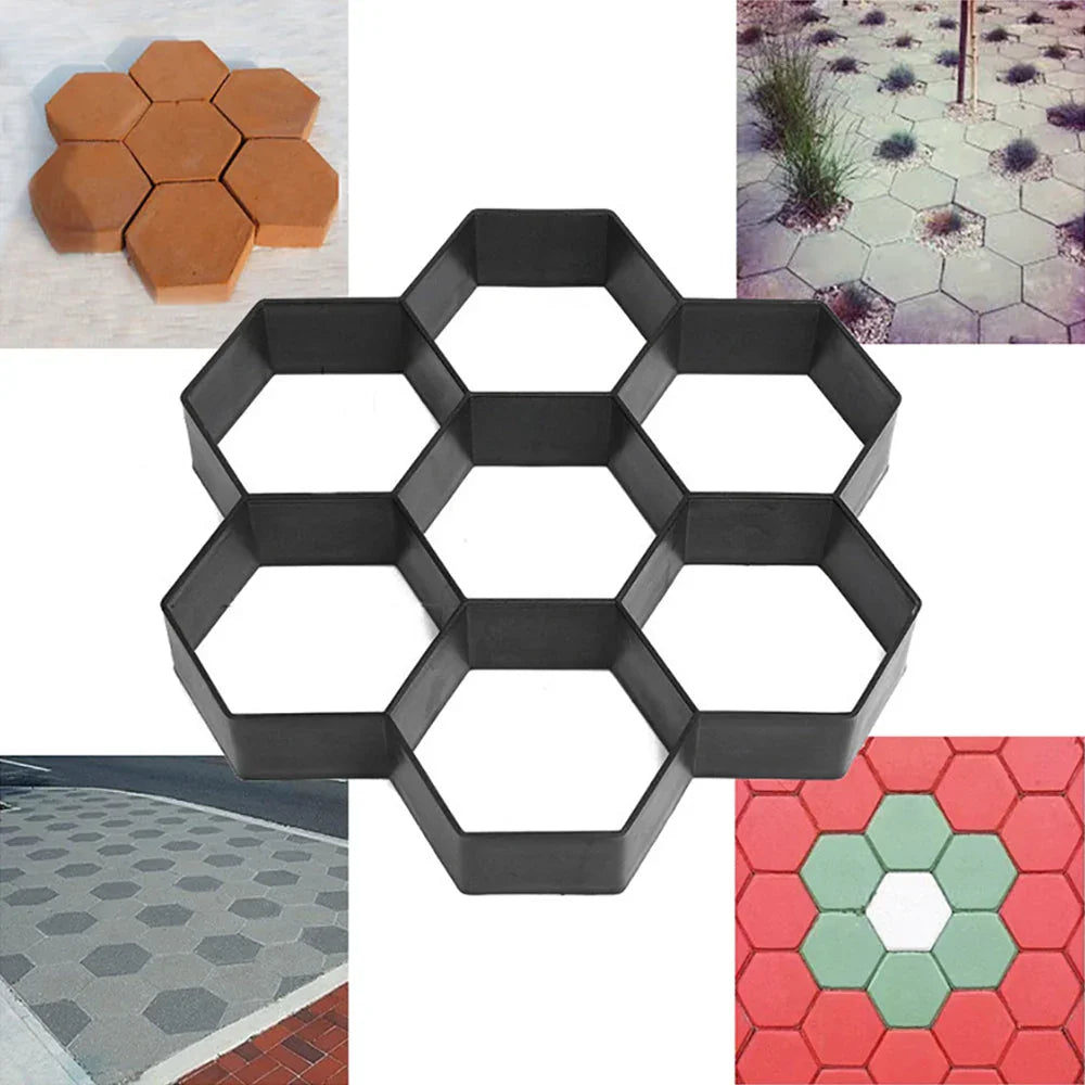 Molde con forma de suelo para decoración de jardín