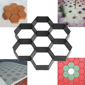 Molde con forma de suelo para decoración de jardín