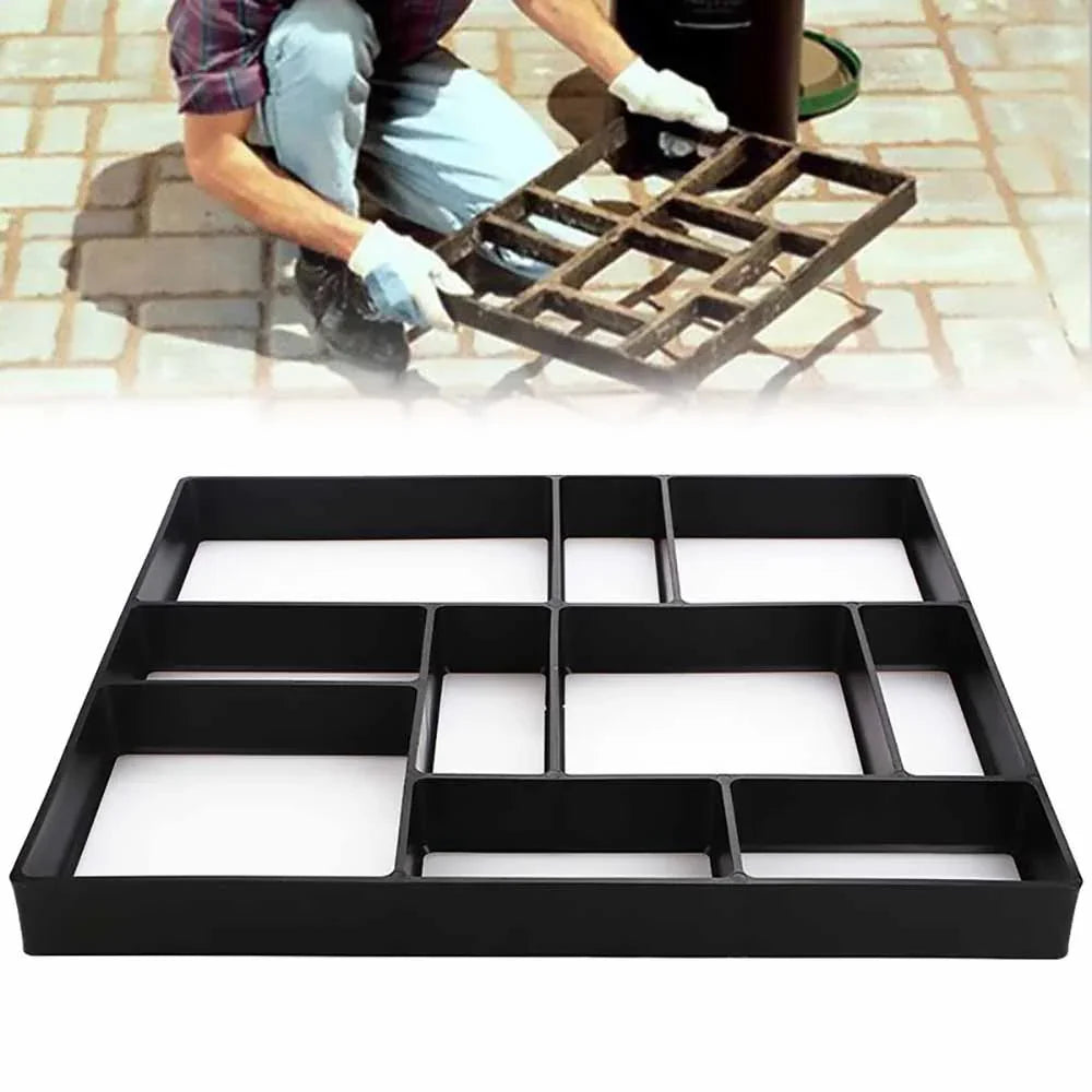 Molde con forma de suelo para decoración de jardín