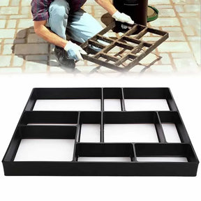 Molde con forma de suelo para decoración de jardín