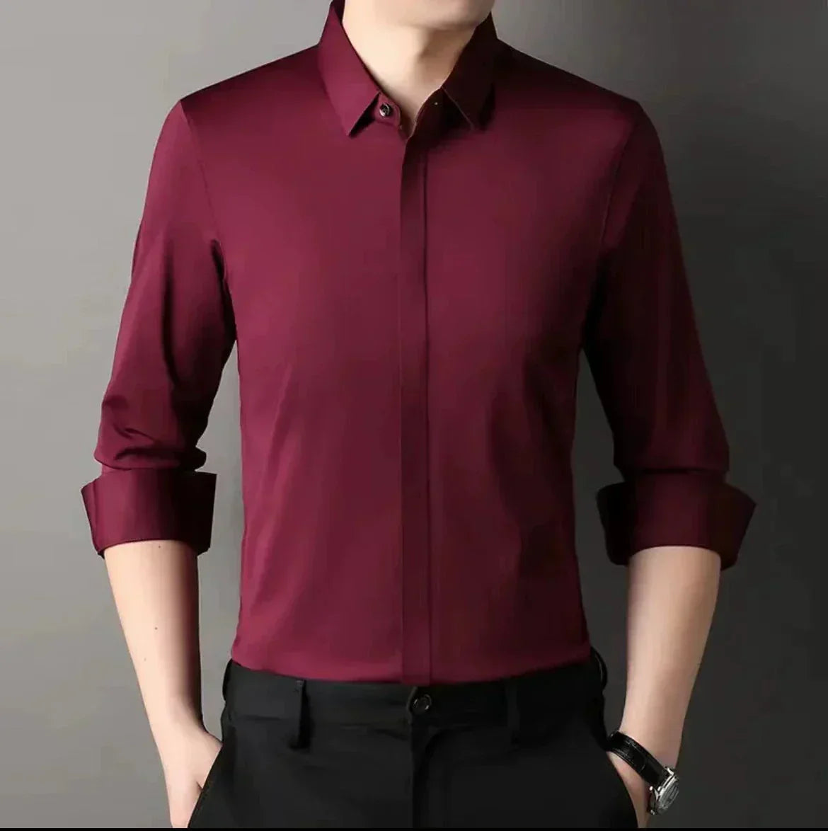 Greecor Men's Dress Shirt – Simply irresistible