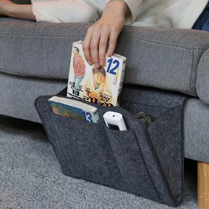 Side Organizer for Bed and Sofa