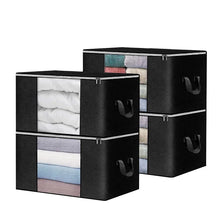 Kit of 4 Large Capacity Foldable Multipurpose Organizers