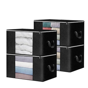 Kit of 4 Large Capacity Foldable Multipurpose Organizers