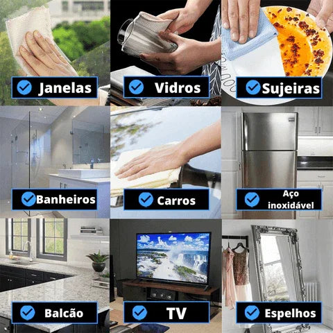 Reusable Multipurpose Magic Cleaning Cloth 