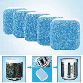 Effervescent Washing Machine Cleaning Tablets - Buy 5, Get 10 Free
