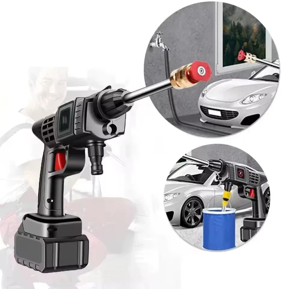 Professional Rechargeable High Pressure Washer Gun
