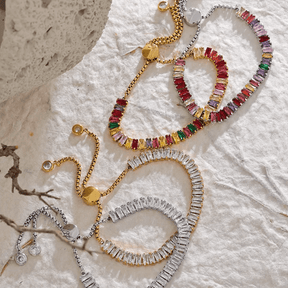 Pulseira com Zircônias Cúbicas - Sundian - Sundian