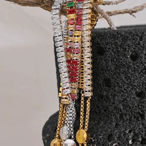 Pulseira com Zircônias Cúbicas - Sundian - Sundian
