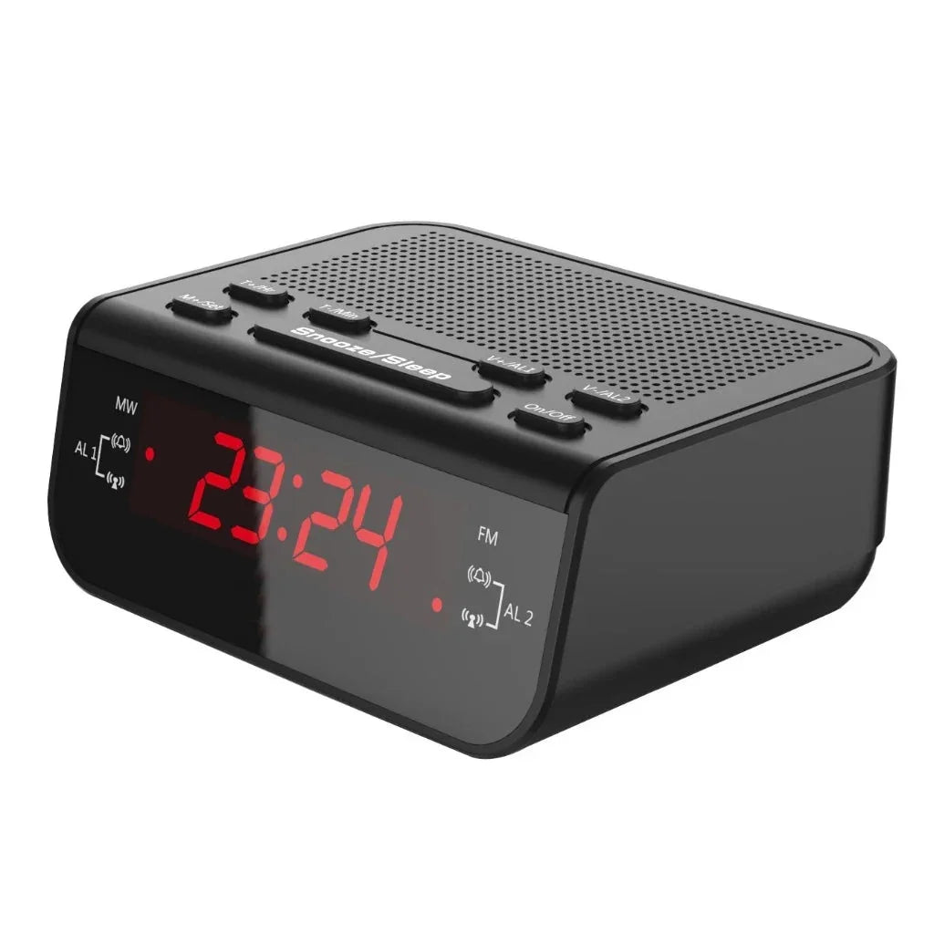 Digital Table Clock Radio with Alarm 110/220V Bivolt