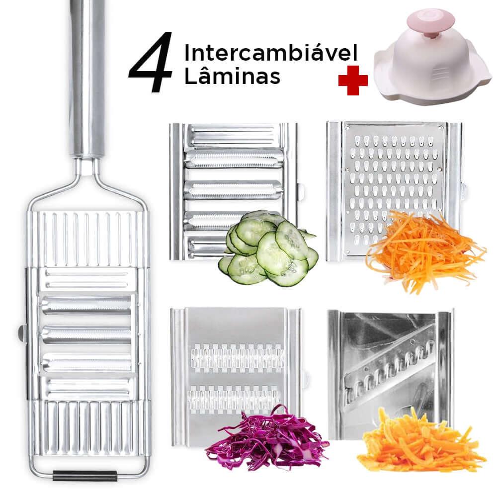 Professional Multipurpose Vegetable Grater with 4 Blades
