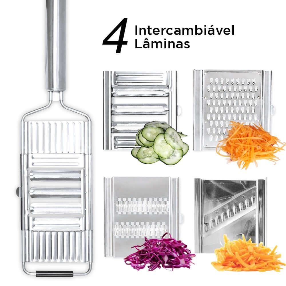 Professional Multipurpose Vegetable Grater with 4 Blades