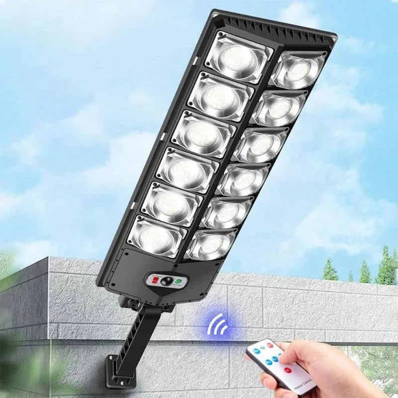 Smart Solar LED Spotlight with Motion Sensor - EcoBright
