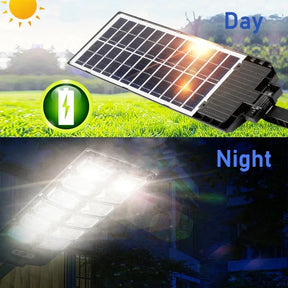 Smart Solar LED Spotlight with Motion Sensor - EcoBright