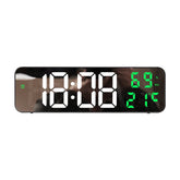 Digital Wall Clock with Remote Control and Alarm