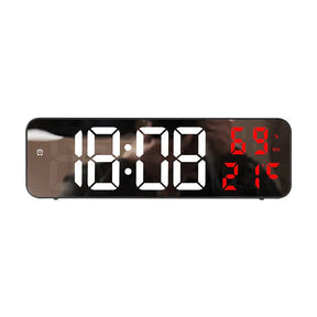 Digital Wall Clock with Remote Control and Alarm