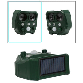 Waterproof Ultrasonic Solar Animal and Pest Repeller - PestFree