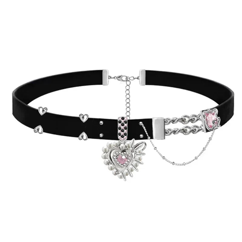 Collar de corazón biónico - Cadena de 40 cm