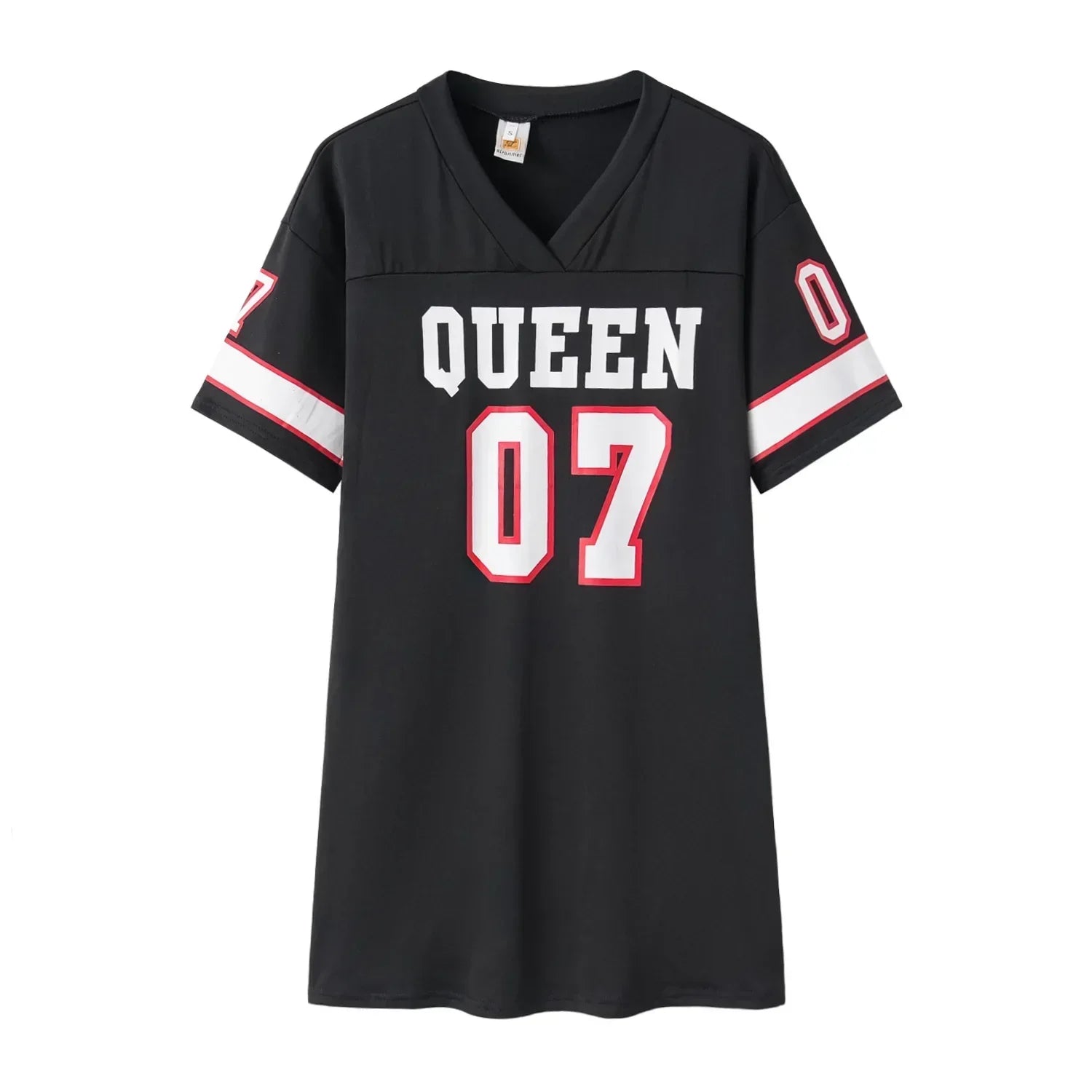 Camiseta con letras estampadas: verano, estilo europeo y americano 
