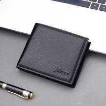 Julizenn Slim Classic Men's Leather Wallet
