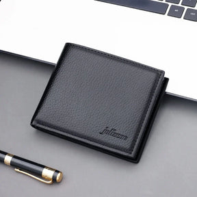 Julizenn Slim Classic Men's Leather Wallet