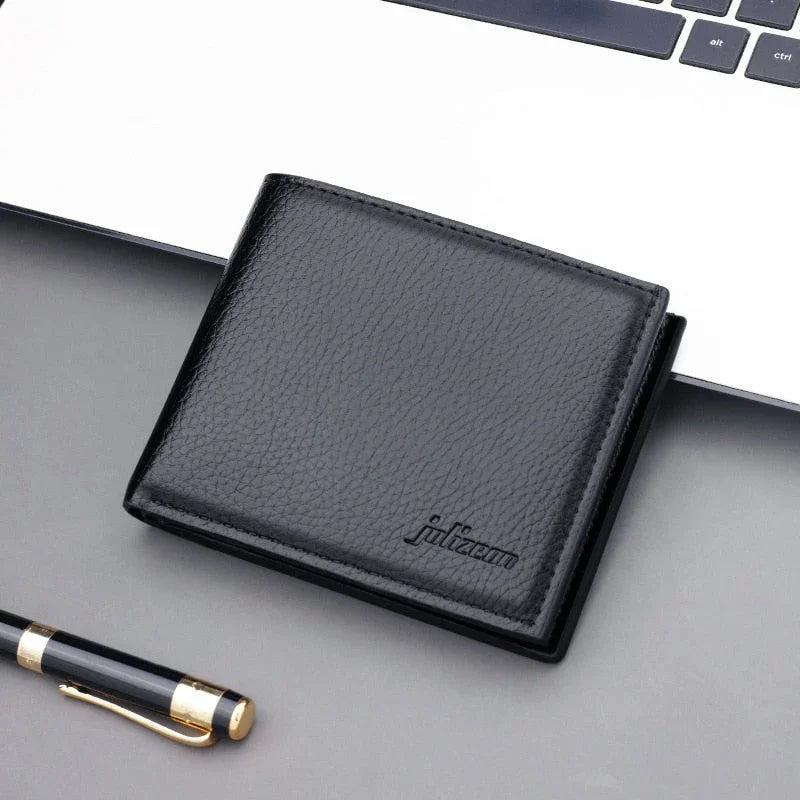 Carteira de Couro Masculina Julizenn Slim Classic