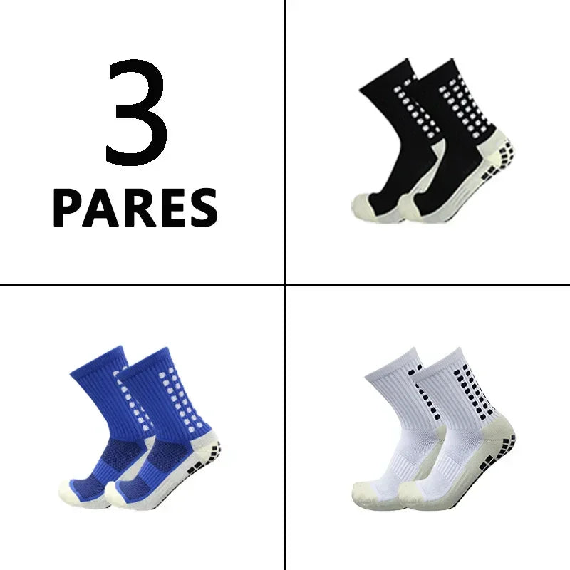 Calcetines de fútbol antideslizantes para hombre (talla 40-46) 