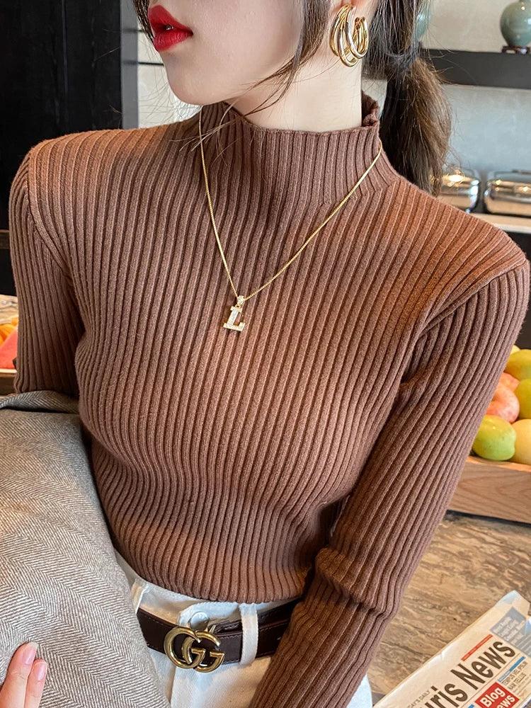 Suéter Feminino – Casual, Slim e Confortável para o Inverno