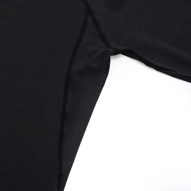 Camiseta de compresión de manga larga para hombre – Deportes y fitness 
