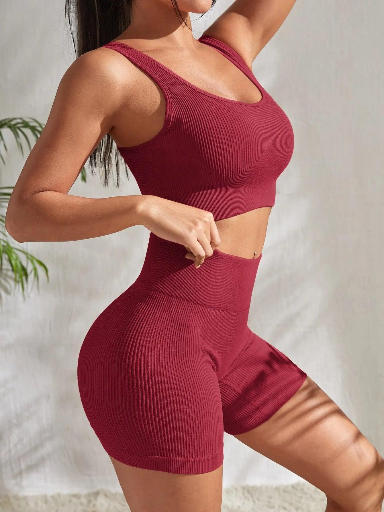 Conjunto Fitness Feminino - Frete Grátis + Brinde- Laze - Sundian