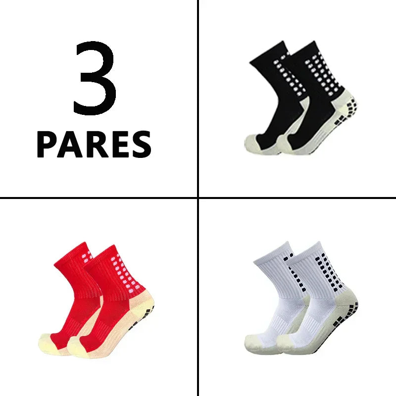 Calcetines de fútbol antideslizantes para hombre (talla 40-46) 